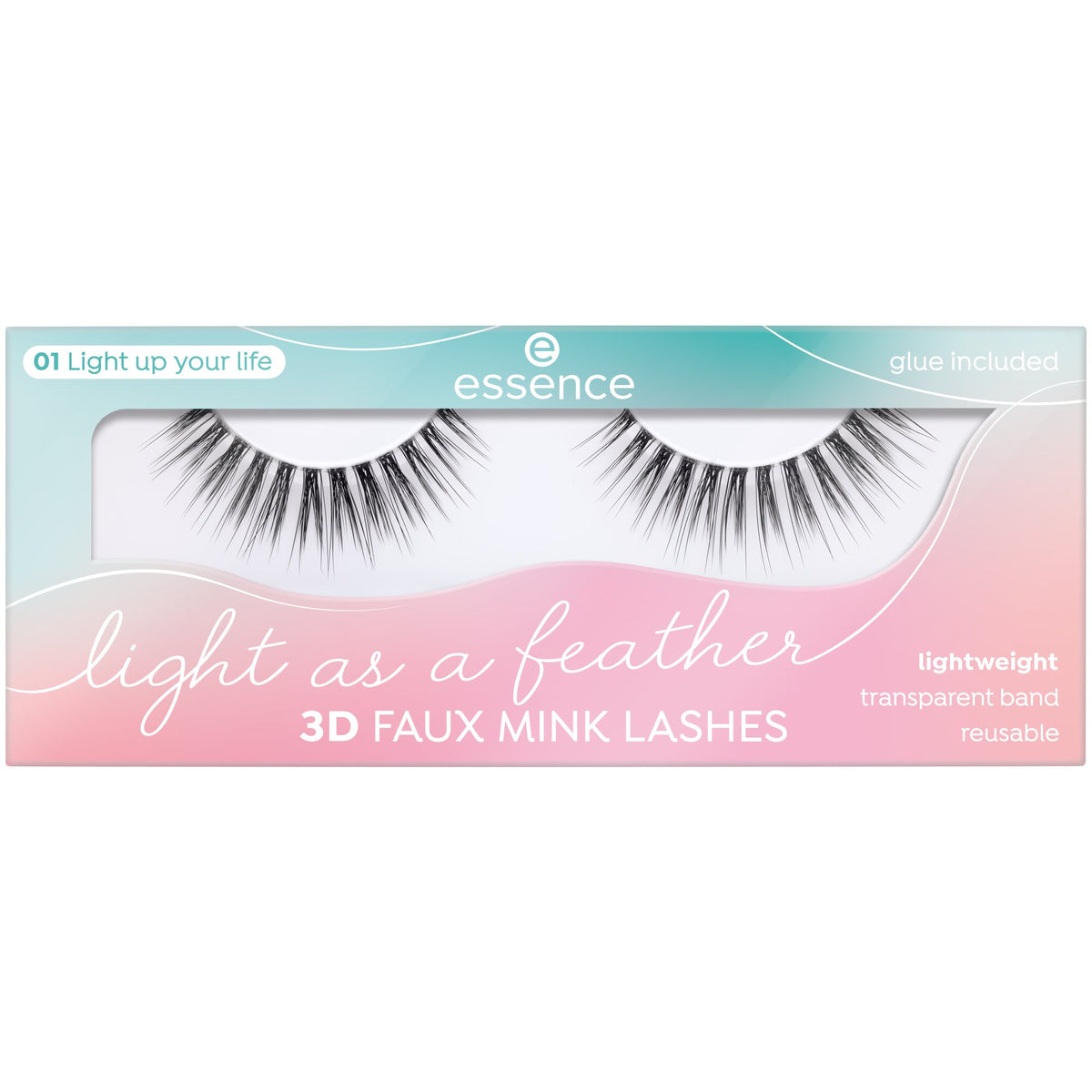 essence Light as a feather faux 3D mink LEGiT – lashes