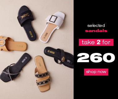 Take 2 Sandals for R260