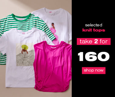 Take 2 Knit Tops for R160