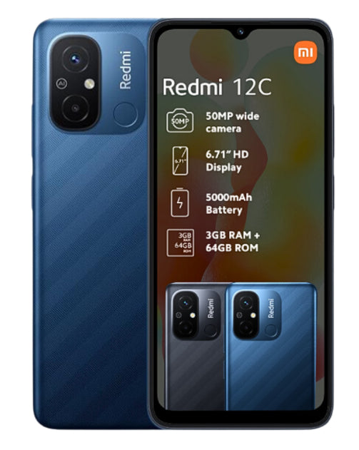 Redmi 12C Blue Cellphone Vodacom – LEGiT