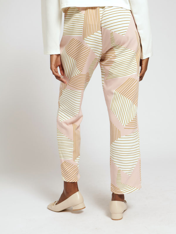 Printed Slim Leg Pants – LEGiT