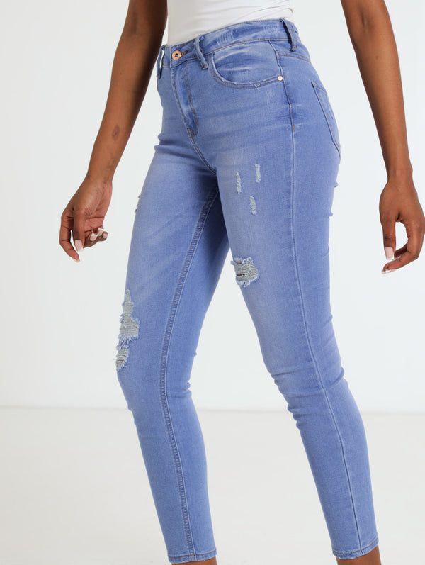 Abraised Skinny Jean – LEGiT